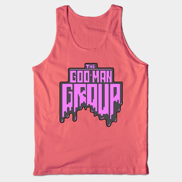 The Goo Man Group - World Tour - Psychomagnotheric Pink Edition Tank Top by Omniverse / The Nerdy Show Network